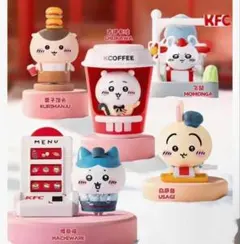 【海外限定】ちいかわ ケンタッキー KFC おもちゃ 全5点セット