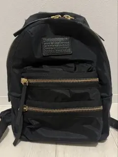 MARC JACOBS マークジェイコブス　黒 ナイロン バックパック　リュック