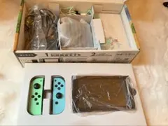【美品】【箱あり】switch本体 あつまれどうぶつの森　Edition