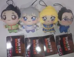 HUNTER×HUNTER　ちょぴぬいぷち１全４種セット　バラ売り不可