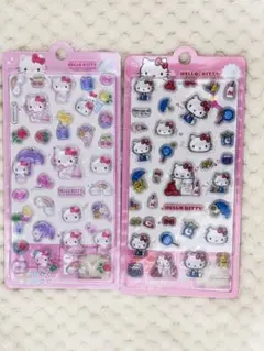 ラスト一点！正規品 2枚ハローキティ 3D立体 ボンボンドロップシール