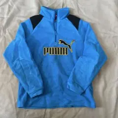 PUMA フリースジャケット 青 100cm~