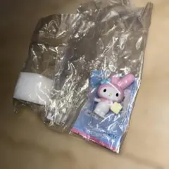 サンリオキャラクターズ　激落ちくん　がんばれおそうじフィギュア　マイメロディ