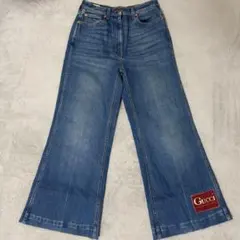 20AW GUCCI グッチ ラベル付き ストーンウォッシュド フレアデニムのサムネイル