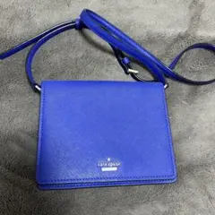 【kate spade】 ショルダーバッグ 青