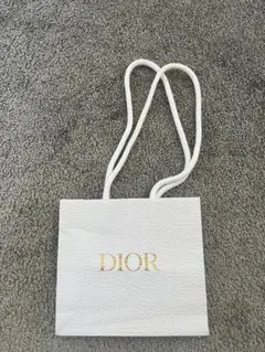 DIOR ショップ袋 ホワイト ミニサイズ