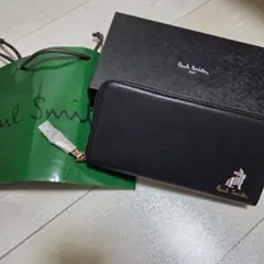 ポールスミス 財布 レディース 長財布 Paul Smith レザー男女兼用