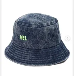 MEI デニム　バゲットハット