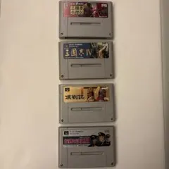 スーパーファミコン ゲームソフト 4本セット