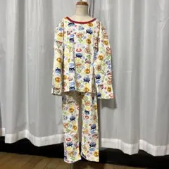 パジャマ キッズ 綿100% 女男の子 ok！ 柄アンパンマン 130cm