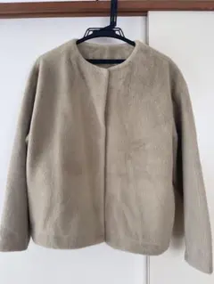 UNIQLO ノーカラージャケット XLのサムネイル