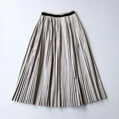 ▼極美品✨ブラミンク ラメプリーツスカート BM W C/PE LAME PLTのサムネイル
