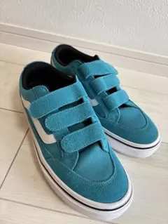 Vans ターコイズ ベルクロスニーカー