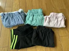 ハーフパンツ　5点セット　130cm