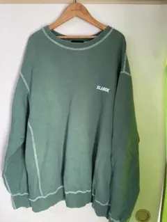 XLARGE グリーン スウェット