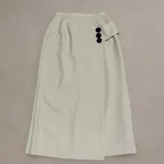 未使用　IRWIN ベージュ　ロングタイトスカートのサムネイル