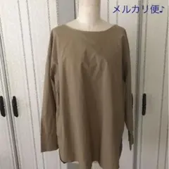 ケービーエフ＋　オーバーブラウス　オーバーシャツ　綿100%のサムネイル