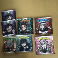 鬼滅の刃 ビックリマンシール 7枚セット