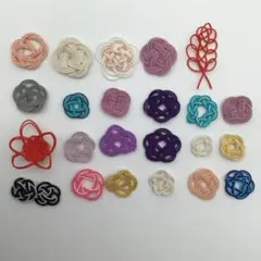 【メ12-169】ハンドメイド　水引シール　23個セット