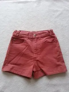 無印良品　コーデュロイショートパンツ　120