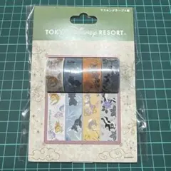 ディズニーリゾート　マスキングテープセット　和柄　縦