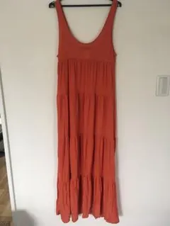 スタニングルアー　サーモンピンク　リゾートワンピース　美品