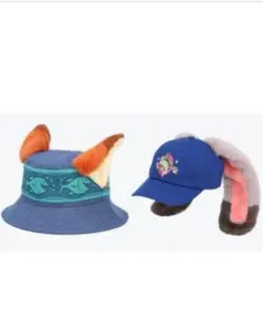 み*い様 ディズニー　ズートピア　ニック　ジュディ　ハット　キャップ