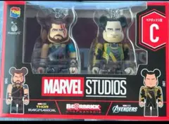 マーベル ベアブリック 一番くじ ハッピーくじ C賞 ソー ロキ マイティーソー