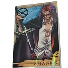 ONE PIECE ワンピース 赤髪 シャンクス イラストカード 未使用