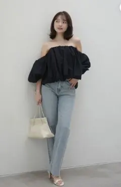 【km様専用ページ】anuans☆アニュアンスストレートデニムパンツ☆サイズ0