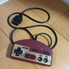 動作品！HORI ホリ ファミコン コントローラー HJ-10 レッド