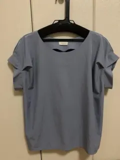 【Bon Sens】半袖カットソー ブルー　Fサイズのサムネイル