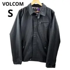 VOLCOM ポルコム ジャケット ストライプ柄 S 裏地のサムネイル