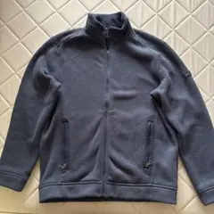 AIGLE ダークグレー フリースジャケット