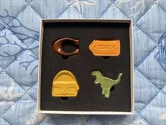 非売品 COACH 九谷焼 箸置き コーチ ノベルティ タビー ロゴ レキシーのサムネイル