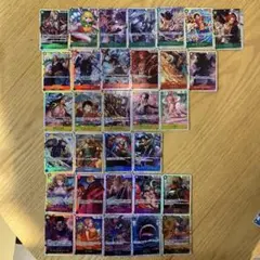 ワンピースカード ザ・ベスト2 SR 4枚ずつセット 32種