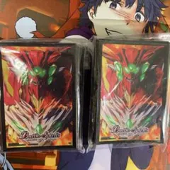 バトスピ　公式 超神星龍 ジークヴルムノヴァXV スリーブ　40枚×2個 セット