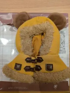 ディズニーストア シークレットポンチョ 黄色 ダッフル