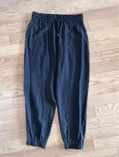 ZARA マットサテンジョガーパンツ　S