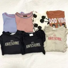 保育園 Tシャツ 長袖 100cm まとめ売り