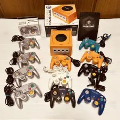 【ジャンク】ゲームキューブ 本体 ＋ コントローラー11個 セット 動作未確認