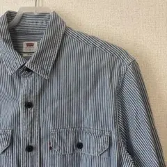 Levi's ストライプ デニムシャツ 長袖のサムネイル