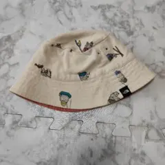 THE NORTH FACE バケットハット ベージュ/オレンジ