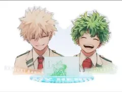 ヒロアカ アクリルGIGAフィギュア 緑谷出久 爆豪勝己