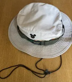 TDRミッキーマウス アウトドアハット ベージュ