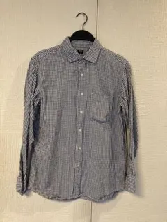 UNIQLO チェック柄 長袖シャツ S