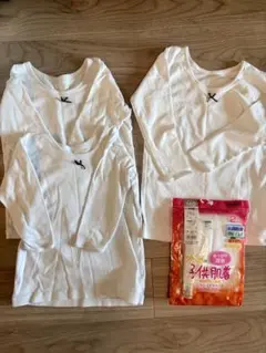 GUNZE 9分袖シャツ 130、140サイズ 2枚ずつ合計4枚セット