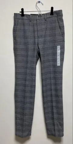 新品！ツィードライクトラウザーGUチェック柄 XSサイズ