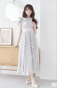 ロゼミューズrosemuse Frillpleats airly cami op - メルカリ