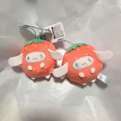 サンリオ　フルーツきぐるみマスコット～いちご～　シナモン　Sanrio